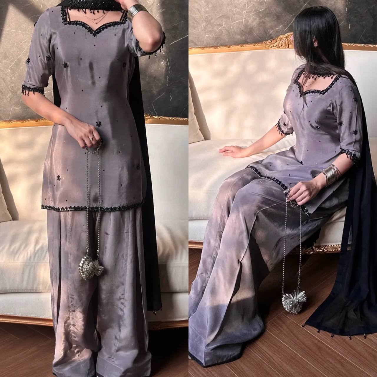 Kurta Palazzo Set